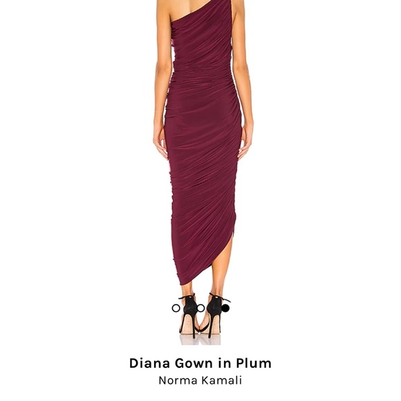 Plum Dianna Gown, size L. - Picture 3 of 6